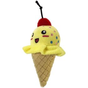 Petsport Tiny Tots Foodies Ice Cream Plush Toy Assorted Colors