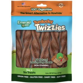 Emerald Pet Turducky Twizzies Natural Dog Chews