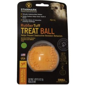 Starmark RubberTuff Treat Ball (Option: Small)