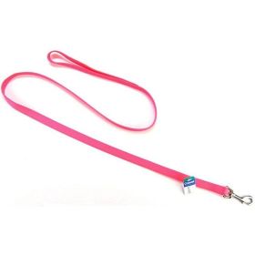 Coastal Pet Nylon Lead Neon Pink (Option: 4' Long x 5/8" Wide)