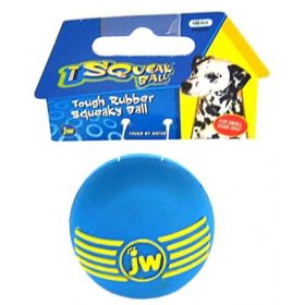 JW Pet iSqueak Ball  Rubber Dog Toy (Option: Small)