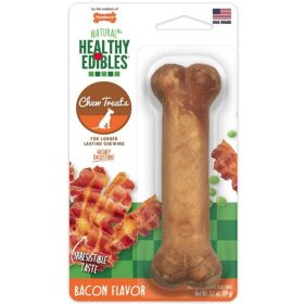 Nylabone Healthy Edibles Wholesome Dog Chews Bacon Flavor (Option: Wolf (1 Pack))