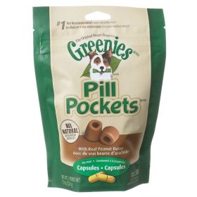 Greenies Pill Pocket Peanut Butter Flavor Dog Treats (Option: Large)