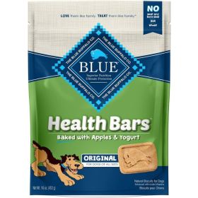 Blue Buffalo Health Bars Dog Biscuits (Option: Baked with Apples & Yogurt)