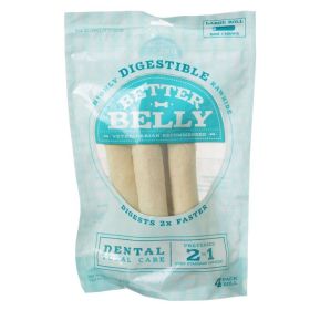 Better Belly Rawhide Dental Rolls (Option: Large)