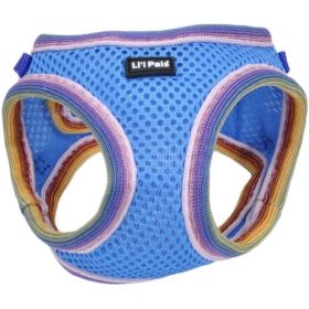 Li'l Pals Comfort Mesh Harness Blue Lagoon (Option: X Small (Neck)