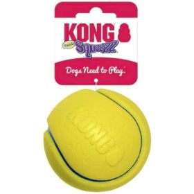 KONG Squeezz Tennis Ball Assorted Colors (Option: Medium)